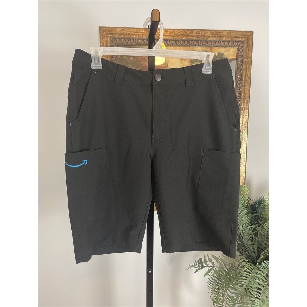 Amazon Employee Shorts Men Black Large Black - Picture 2 of 6